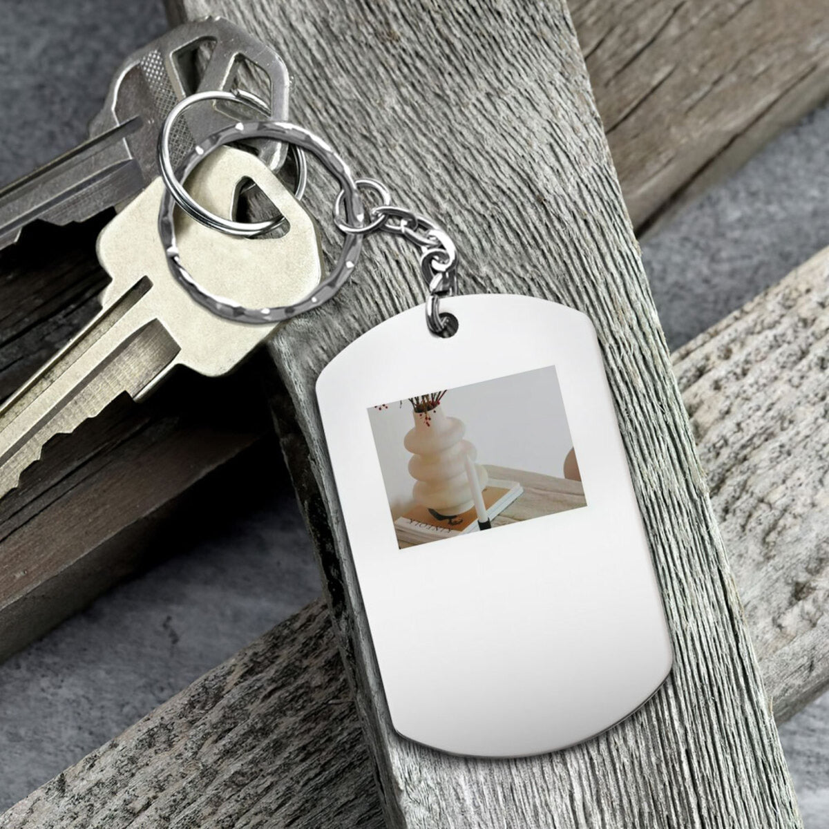 Aluminium Keychain